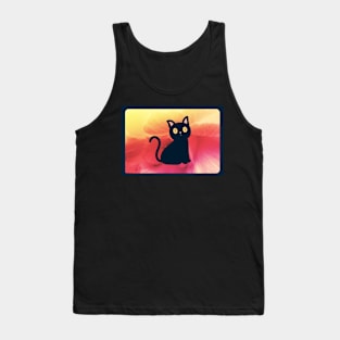 Little Black Cat Tank Top